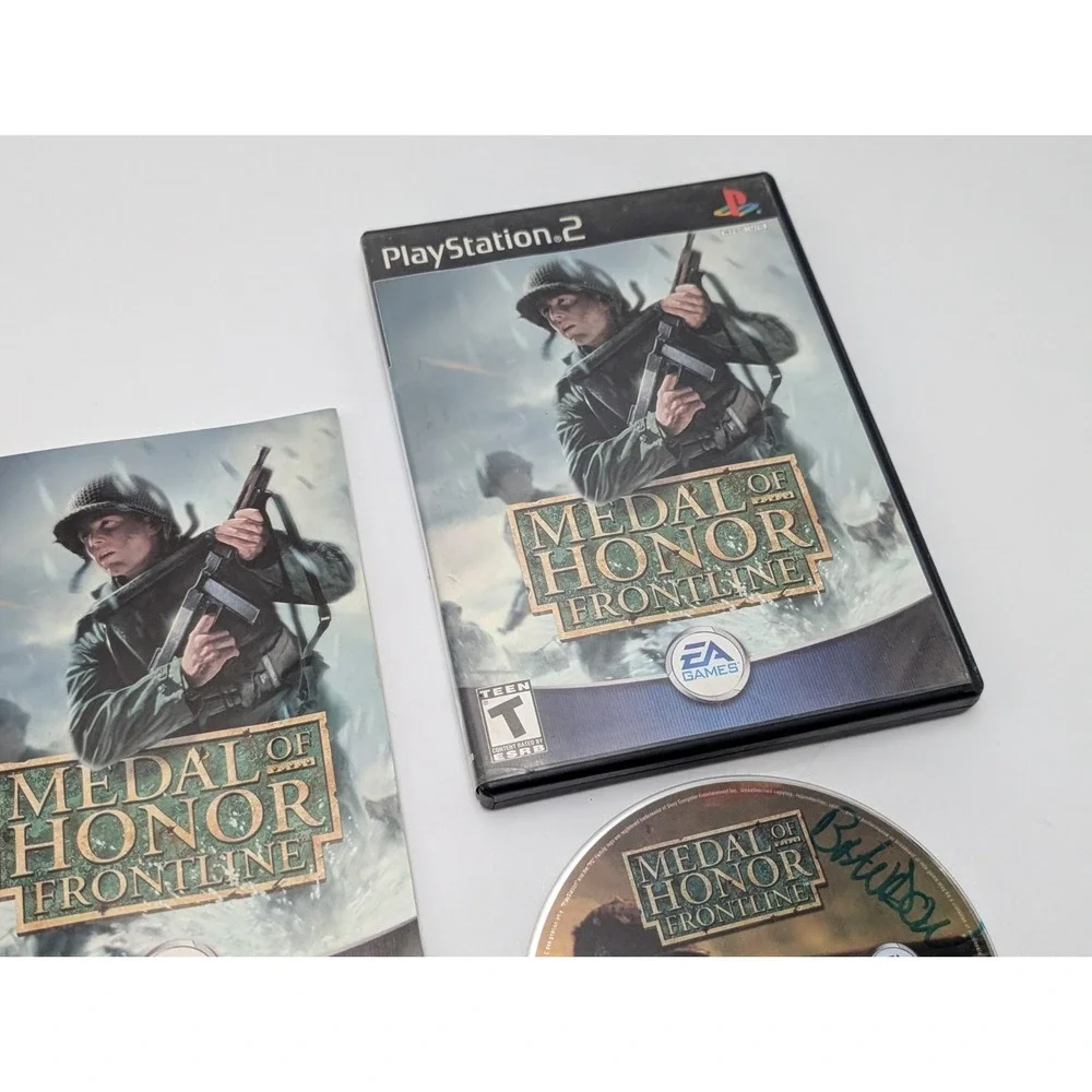 Medal of Honor: Frontline (Sony PlayStation 2, 2002) PS2 Complete‎ CIB